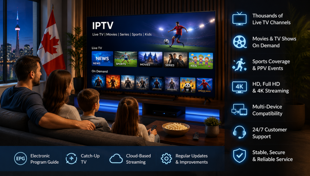 Benefits of Choosing a Trusted IPTV Provider