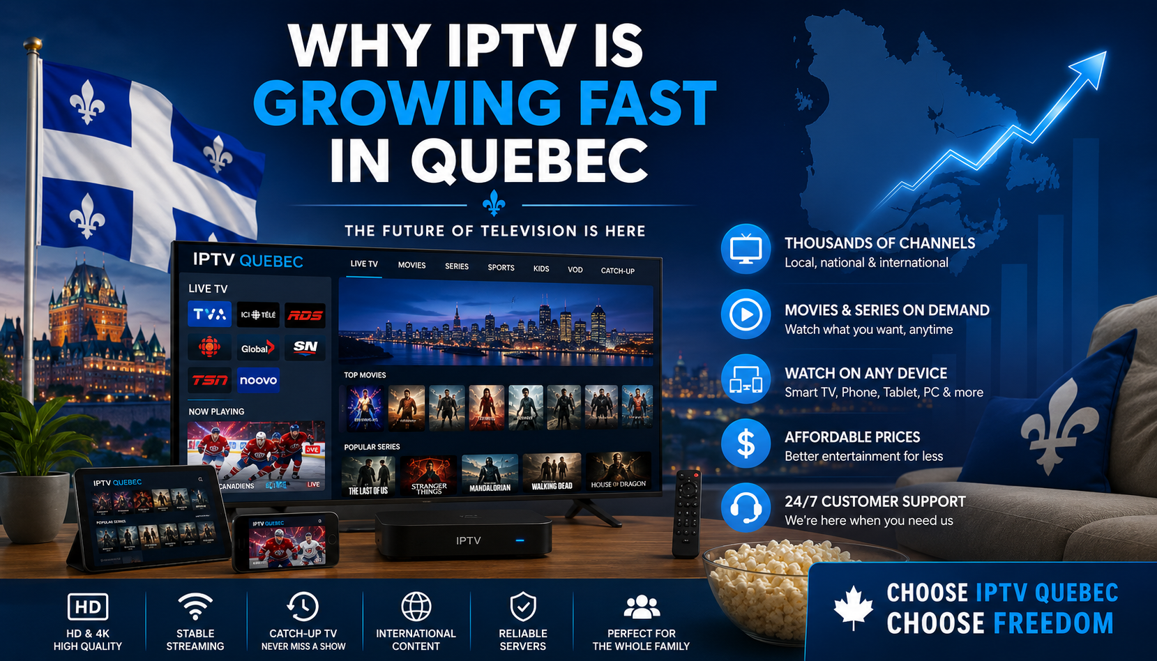 IPTV Quebec