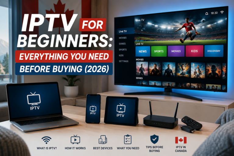 Beginner IPTV Canada