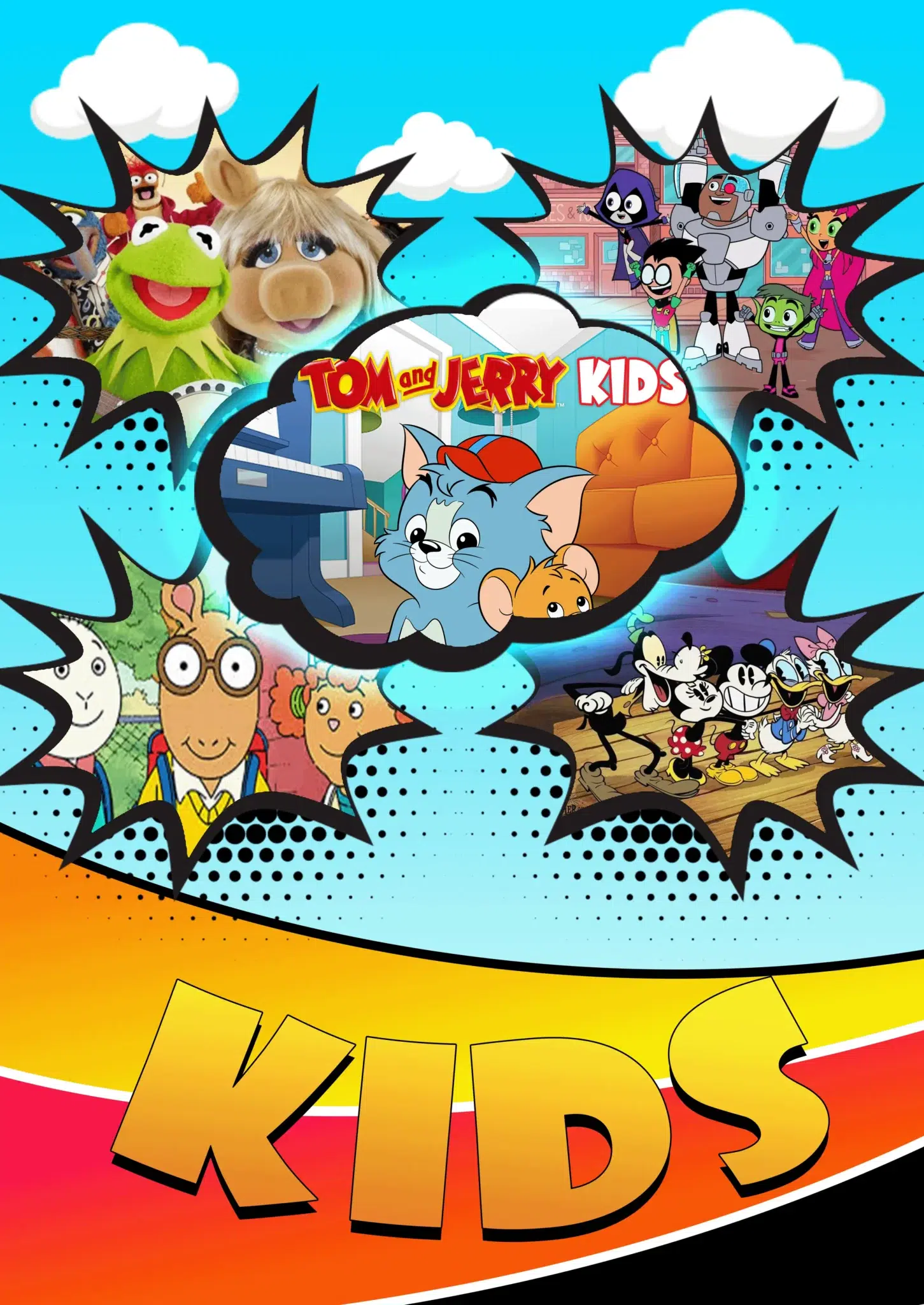 Dessins Animés et Enfants - Service IPTV Québec