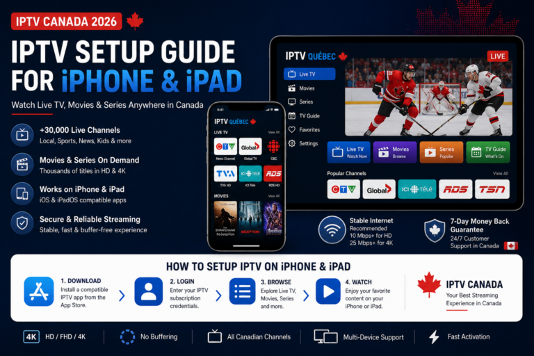 IPTV Setup Guide for iPhone & iPad